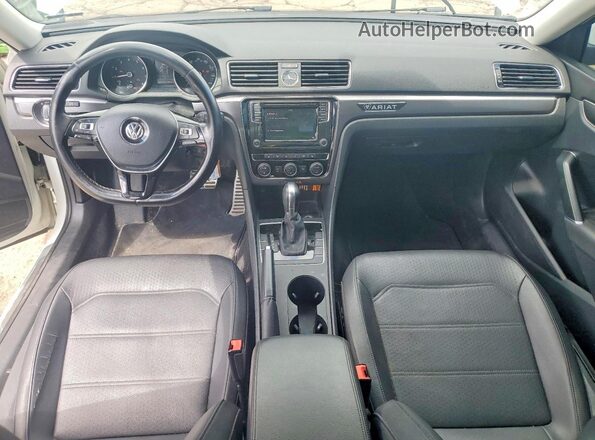 1VWDT7A30HC018547 2017 VOLKSWAGEN PASSAT White Vista del salpicadero