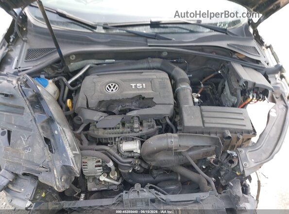 1VWDT7A31HC040928 2017 VOLKSWAGEN PASSAT Black Հետևի տեսք