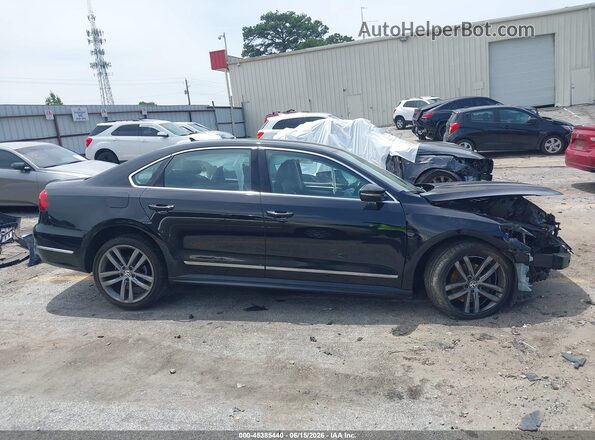 1VWDT7A31HC040928 2017 VOLKSWAGEN PASSAT Black Սարքավորումների վահանակի տեսք