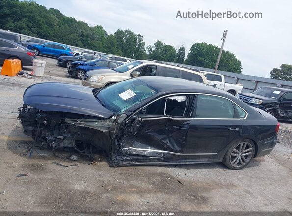 1VWDT7A31HC040928 2017 VOLKSWAGEN PASSAT Black Սալոնի հետևի տեսք