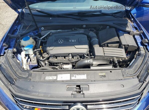 1VWDT7A31HC049547 2017 VOLKSWAGEN PASSAT Blue 