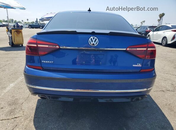 1VWDT7A31HC049547 2017 VOLKSWAGEN PASSAT Blue 