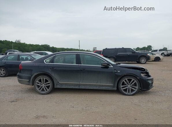 1VWDT7A31HC080264 2017 VOLKSWAGEN PASSAT Black Սալոնի հետևի տեսք