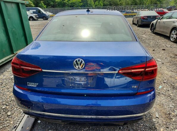 1VWDT7A32HC045779 2017 VOLKSWAGEN PASSAT Blue 