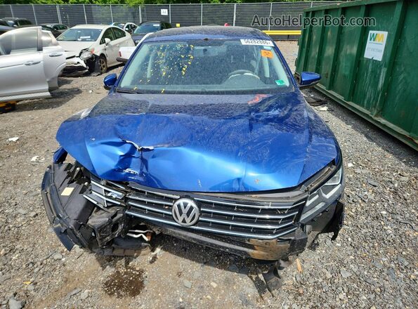 1VWDT7A32HC045779 2017 VOLKSWAGEN PASSAT Blue 