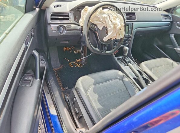 1VWDT7A32HC045779 2017 VOLKSWAGEN PASSAT Blue 