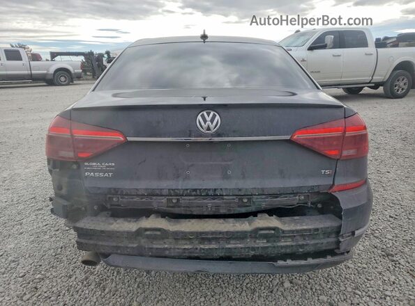 1VWDT7A32HC060623 2017 VOLKSWAGEN PASSAT Black უკანა ხედი