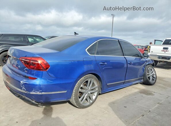 1VWDT7A32HC060962 2017 VOLKSWAGEN PASSAT Blue Задня права чверть