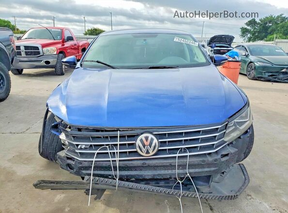 1VWDT7A32HC060962 2017 VOLKSWAGEN PASSAT Blue Вид спереду