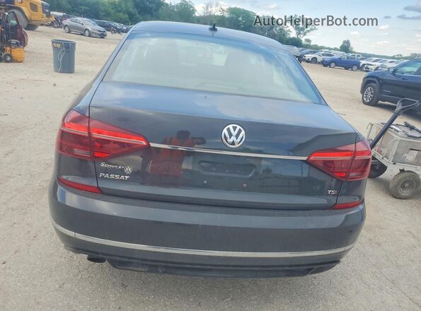 1VWDT7A34HC084535 2017 VOLKSWAGEN PASSAT Серый Вид сзади