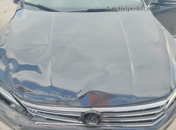 1VWDT7A34HC084535 2017 VOLKSWAGEN PASSAT Серый Вид задней части салона