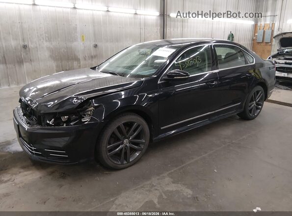 1VWDT7A35HC005194 2017 VOLKSWAGEN PASSAT Black Front left