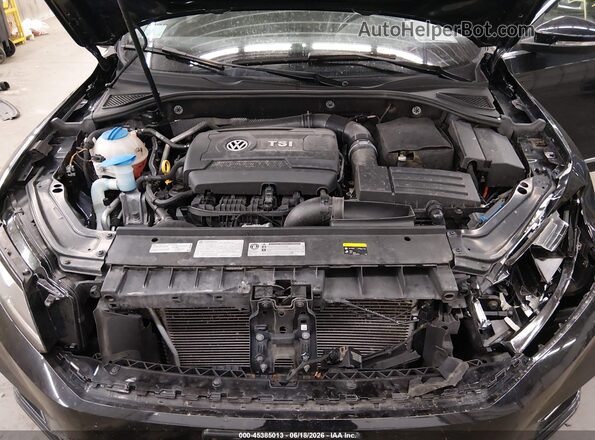 1VWDT7A35HC005194 2017 VOLKSWAGEN PASSAT Black Rear view