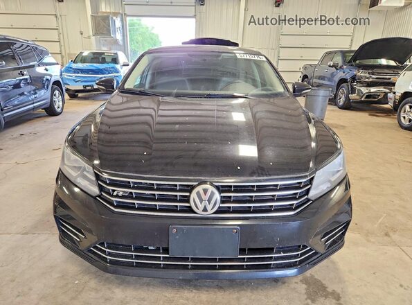 1VWDT7A35HC066030 2017 VOLKSWAGEN PASSAT Black Widok z przodu