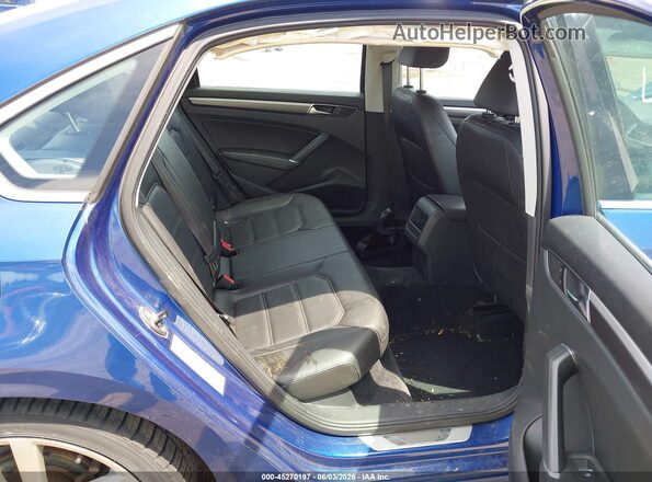1VWDT7A36HC013420 2017 VOLKSWAGEN PASSAT Blue VIN sticker view