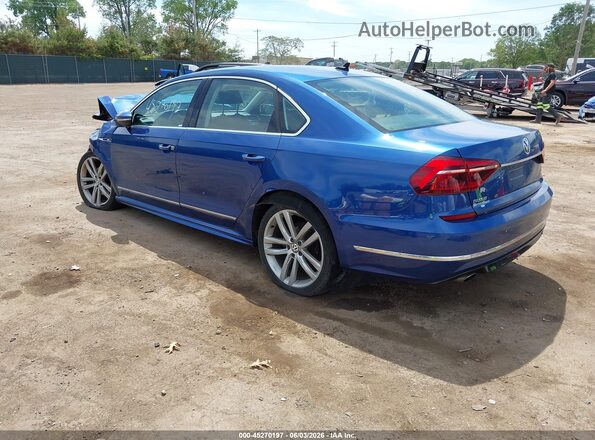 1VWDT7A36HC013420 2017 VOLKSWAGEN PASSAT Blue Rear left