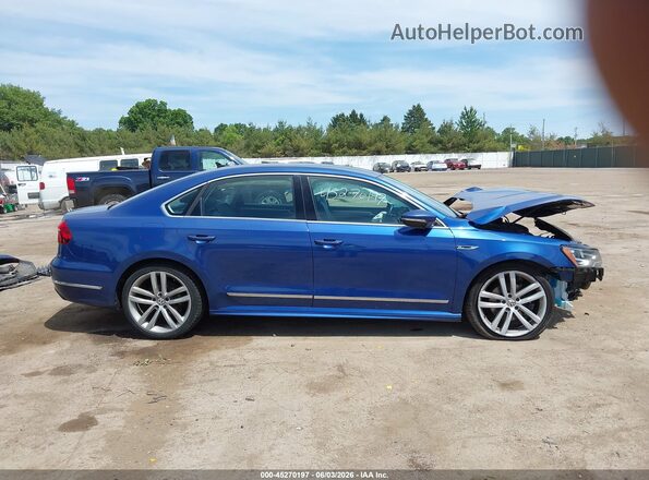 1VWDT7A36HC013420 2017 VOLKSWAGEN PASSAT Blue 360 interior view