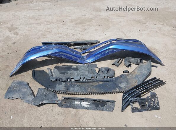 1VWDT7A36HC013420 2017 VOLKSWAGEN PASSAT Blue Instrument cluster view