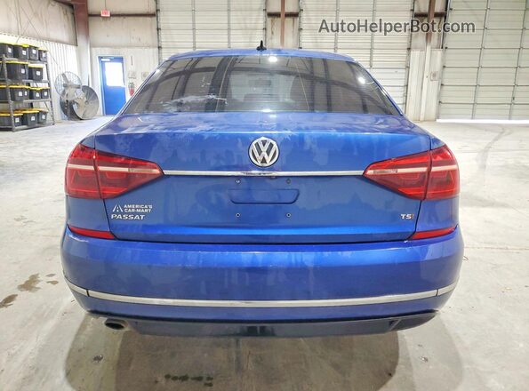 1VWDT7A36HC051763 2017 VOLKSWAGEN PASSAT Blue 