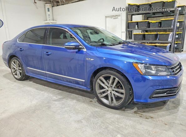 1VWDT7A36HC051763 2017 VOLKSWAGEN PASSAT Blue 