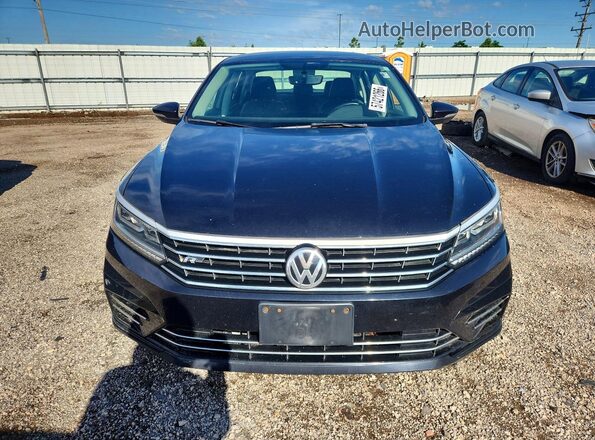 1VWDT7A36HC078218 2017 VOLKSWAGEN PASSAT Black Front view