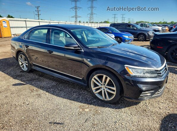 1VWDT7A36HC078218 2017 VOLKSWAGEN PASSAT Black Front right