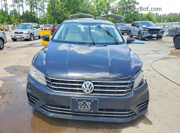 1VWDT7A36HC083581 2017 VOLKSWAGEN PASSAT Black Widok z przodu