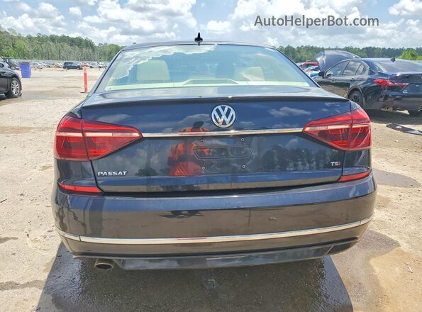 1VWDT7A36HC083581 2017 VOLKSWAGEN PASSAT Black Widok z tyłu