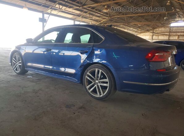 1VWDT7A37HC000689 2017 VOLKSWAGEN PASSAT Blue Задня ліва чверть