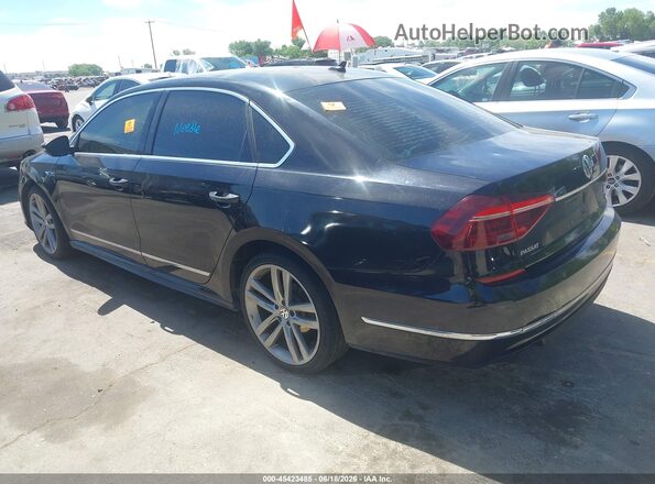 1VWDT7A37HC032882 2017 VOLKSWAGEN PASSAT Black Հետևի ձախ