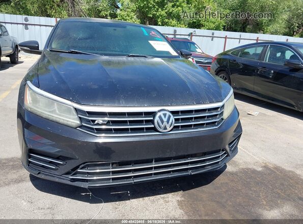 1VWDT7A37HC032882 2017 VOLKSWAGEN PASSAT Black Սալոնի հետևի տեսք