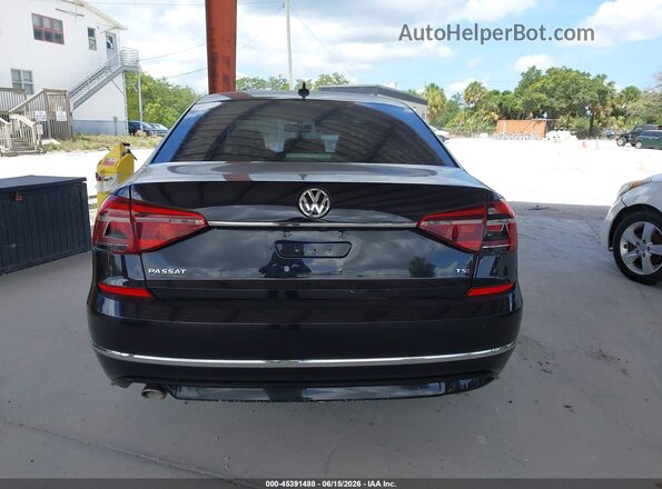 1VWDT7A37HC038701 2017 VOLKSWAGEN PASSAT Black 