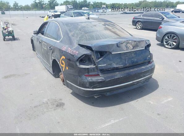 1VWDT7A37HC046166 2017 VOLKSWAGEN PASSAT Black Trasero izquierdo