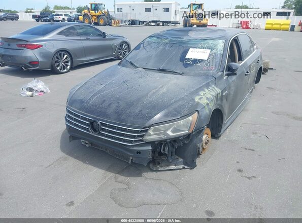 1VWDT7A37HC046166 2017 VOLKSWAGEN PASSAT Black Vista tres cuartos delantera izquierda