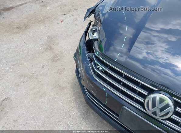 1VWDT7A38HC050677 2017 VOLKSWAGEN PASSAT Black Widok z przodu