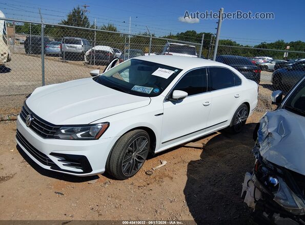 1VWDT7A38HC065082 2017 VOLKSWAGEN PASSAT White Առջևի ձախ երեք քառորդ տեսարան