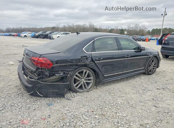 1VWDT7A38HC083324 2017 VOLKSWAGEN PASSAT Black Tył prawy