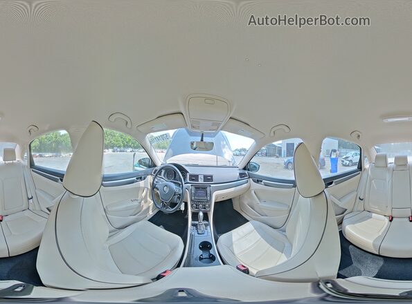 1VWDT7A39HC026467 2017 VOLKSWAGEN PASSAT Black Widok wnętrza 360 stopni