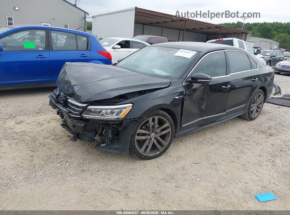 1VWDT7A39HC086166 2017 VOLKSWAGEN PASSAT Black Передня ліва чверть