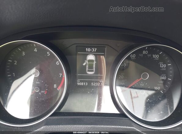 1VWDT7A39HC086166 2017 VOLKSWAGEN PASSAT Black Вид задніх сидінь