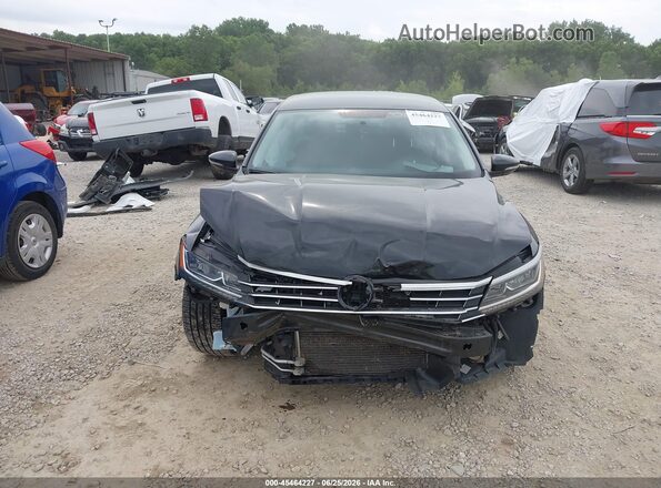 1VWDT7A39HC086166 2017 VOLKSWAGEN PASSAT Black Вид задньої частини салону