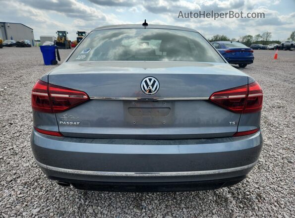 1VWDT7A3XHC003781 2017 VOLKSWAGEN PASSAT Gray უკანა ხედი