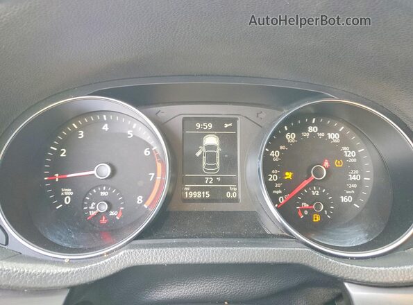 1VWDT7A3XHC016188 2017 VOLKSWAGEN PASSAT Gray 