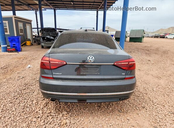 1VWDT7A3XHC016188 2017 VOLKSWAGEN PASSAT Gray 