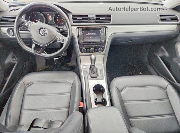 1VWLA7A30KC006455 2019 VOLKSWAGEN PASSAT Silver Dashboard view