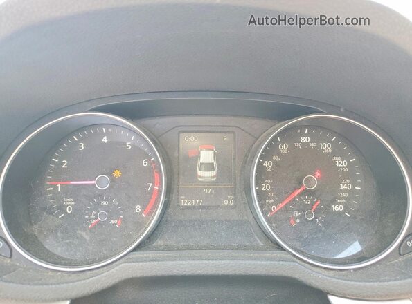 1VWLA7A36KC010140 2019 VOLKSWAGEN PASSAT Blue Vista del cuadro de instrumentos
