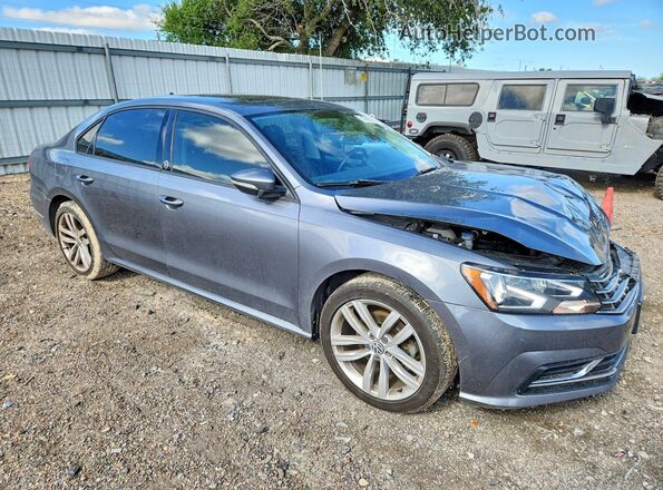 1VWLA7A39KC012495 2019 VOLKSWAGEN PASSAT Gray Delantero derecho