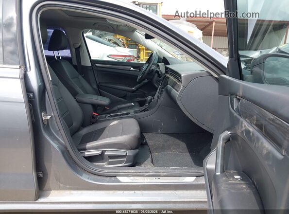 1VWMA7A38LC011618 2020 VOLKSWAGEN PASSAT Gray წინა სალონის ხედი