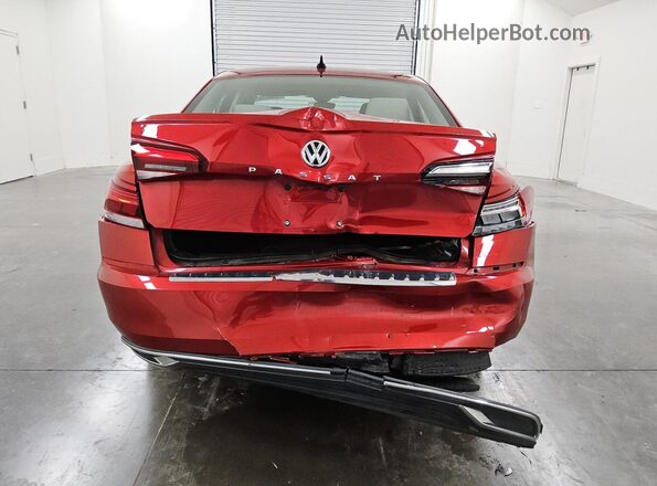 1VWSA7A32MC018802 2021 VOLKSWAGEN PASSAT Темно-бордовый 
