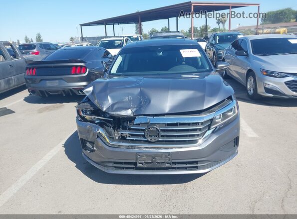 1VWSA7A33MC010272 2021 VOLKSWAGEN PASSAT Gray Սարքավորումների վահանակի տեսք